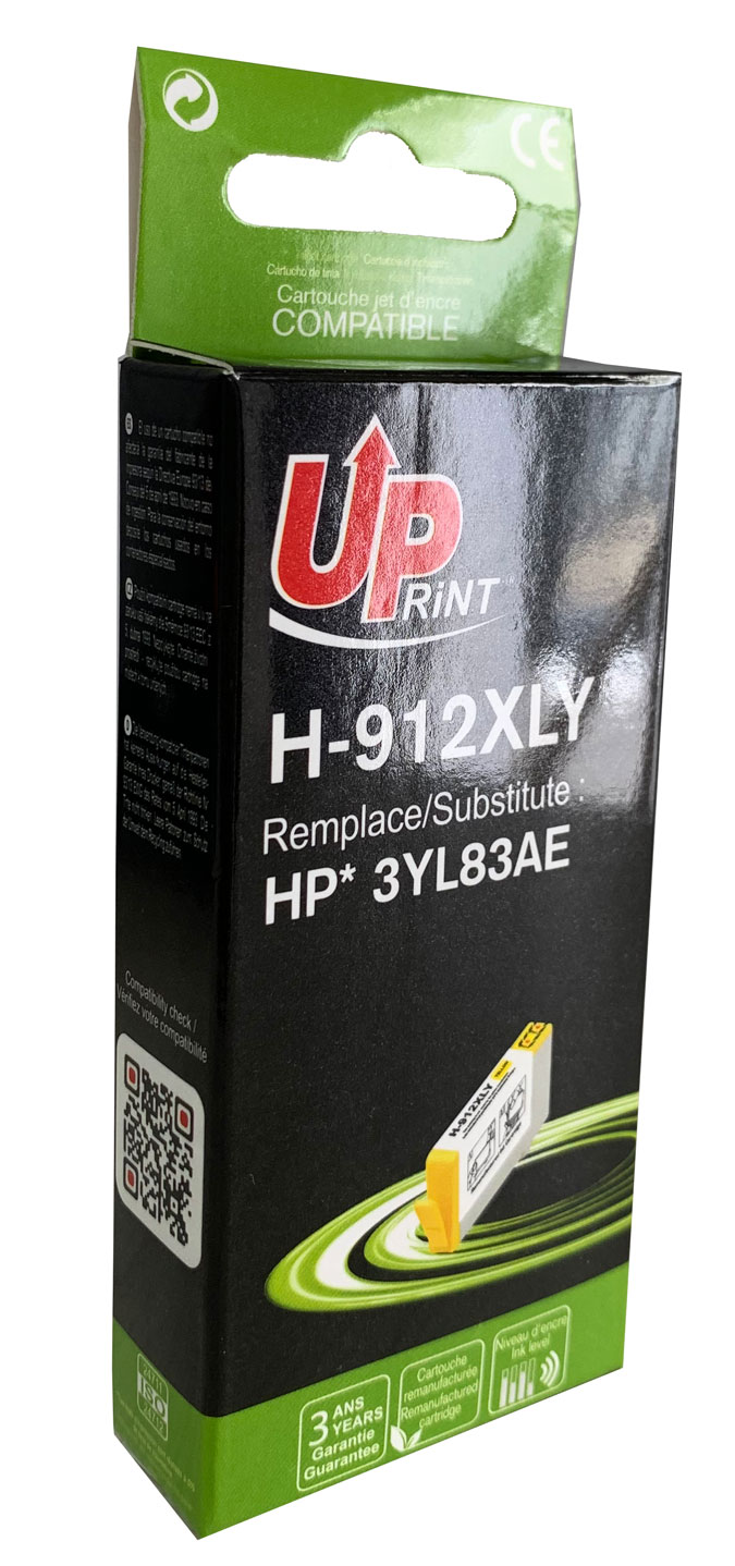 HP 912xl Yellow Uprint